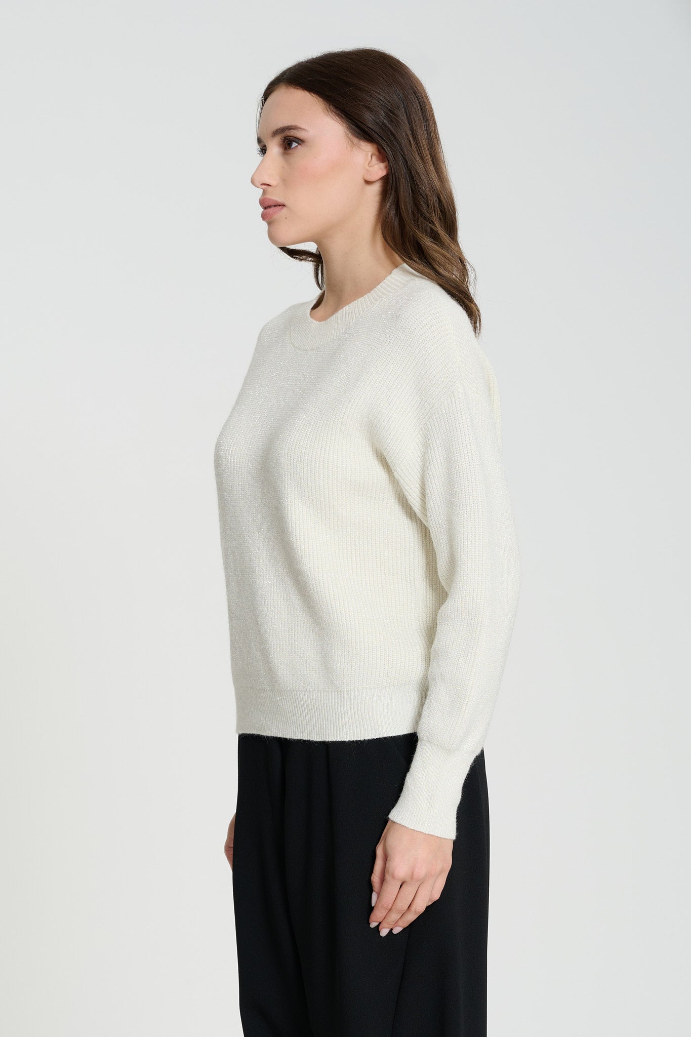PULLOVER LUREX, MANGLA