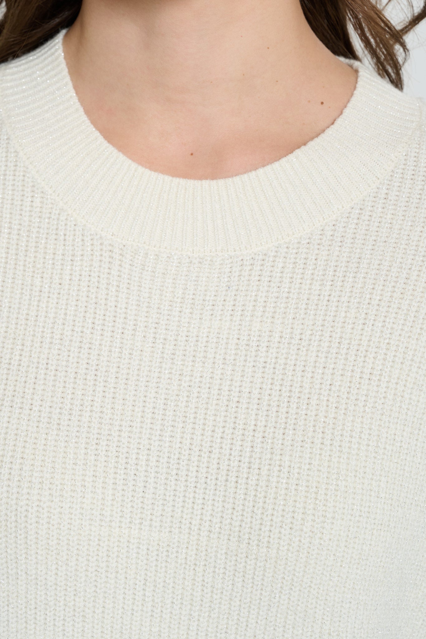 PULLOVER LUREX, MANGLA