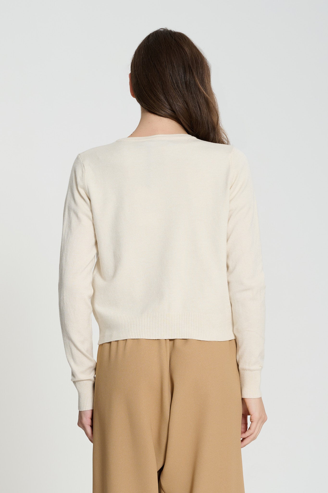 MAGLIA CON BOTTONE GIOIELLO, MANILA