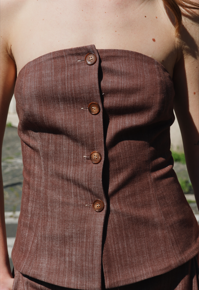 GILET IN JEANS, JACA