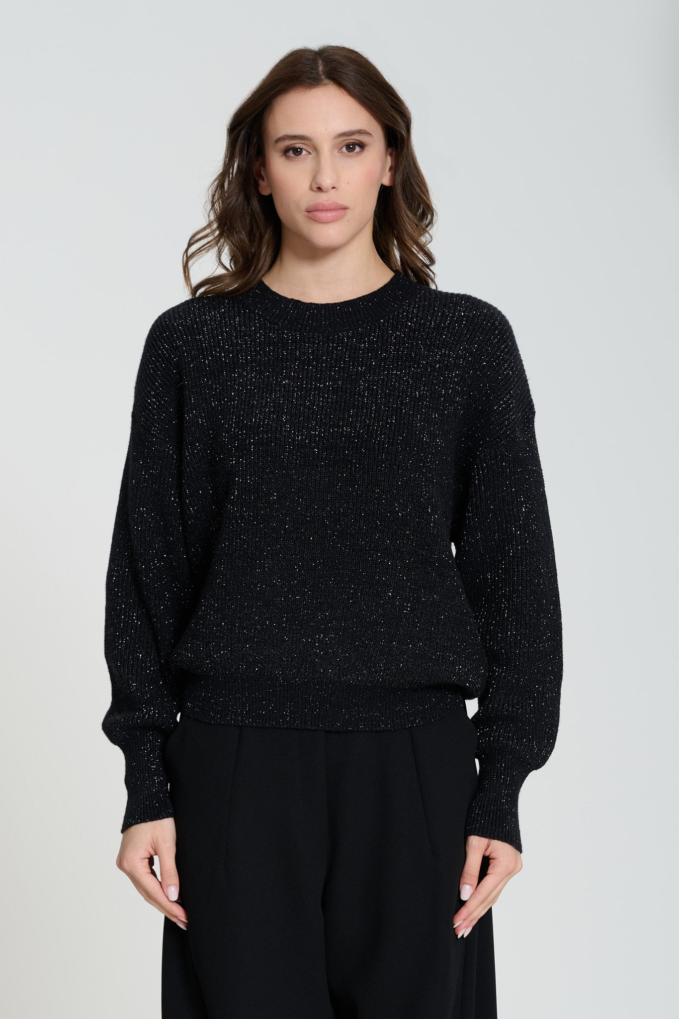 PULLOVER LUREX, MANGLA