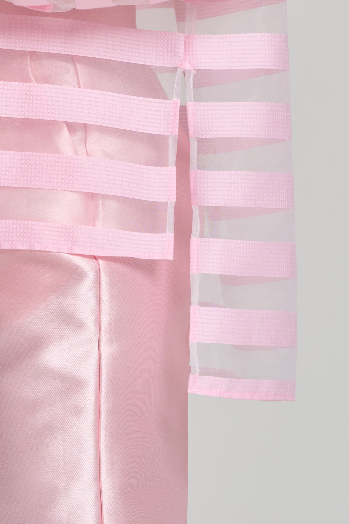 CAMICIA TRASPARENTE RIGHE ROSA, CAPRI 